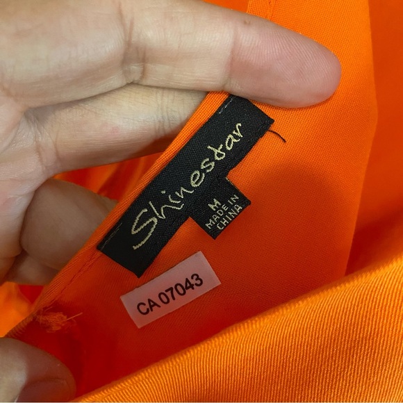 Shinestar Orange Jumpsuit - Picture 6 of 7